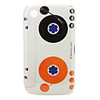 Protective White Tape Pattern Case for Blackberry 8520,  8530,  9300,  9330