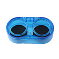 PS-5006 Car Auto Mount Dual Drink Cup Holder Can Bottle Stand (Blue)