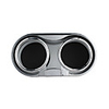 PS-5006 Double Drink Stand, Aulminum