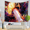Psychedelic Abstract Wall Tapestry Art Decor Blanket Curtain Hanging Home Bedroom Living Room Decoration Polyester Hippie miniinthebox