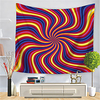 Psychedelic Abstract Wall Tapestry Art Decor Blanket Curtain Hanging Home Bedroom Living Room Decoration Polyester Hippie miniinthebox