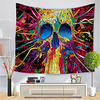 Psychedelic Abstract Wall Tapestry Art Decor Blanket Curtain Hanging Home Bedroom Living Room Decoration Polyester Hippie miniinthebox