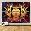 psychedelic art tapestry for wall hanging,  wall fabric for bedroom,  wall blankets for bedroom trippy,  hippie tapestry for living room