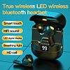 PT08 Wireless Earbuds TWS Headphones Bluetooth5.0 Stereo with Microphone with Volume Control with Charging Box Smart Touch Control for Mobile Phone