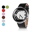 PU Band Quartz Wrist Watch For Women
