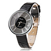 PU Band Quartz Wrist Watch For Women