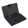 PU Leather Case with Keyboard for 10-Inch Android Tablets (Black)