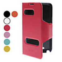 PU Leather Case with Stand for Samsung Galaxy Note 2 N7100 (Assorted Colors)