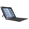 PU Leather Cover Case with Stand for Apple iPad 2 Black