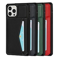 PU Leather Wallet Phone Case For Apple iPhone 12 Pro Max 11 SE 2020 X XR XS Max 8 7 Shockproof Protective Back Cover with Card Holder Stand miniinthebox