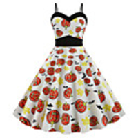 Pumpkin Dress Adults Women