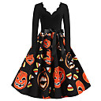 Pumpkin Dress Adults Women