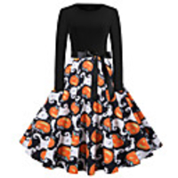 Pumpkin Dress Adults Women