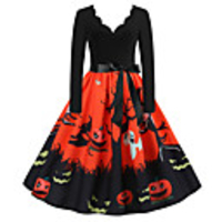 Pumpkin Dress Adults Women