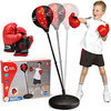 Punching Bag with Boxing Gloves,  Boxing Bag for Kids,  Boxing Toy with Adjustable Stand for Boys and Girls miniinthebox