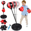 Punching Bag with Stand for Kids , Height Adjustable Punching Bag , Including 2 Pairs of Boxing Gloves, Boxing Bag Set Toy/Gift for Age 3, 4, 5, 6, 7, 8 Year Old Boys Girls miniinthebox