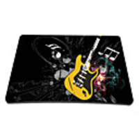 Punk Guitar Gaming Optical Mouse Pad (9" x 7")