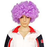 Purple Afro Hairpiece