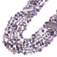 Purple Rubble Necklace