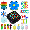 Push Bubble Fidget Toys Anti Stress Set Strings Relief Adults Children Sensory Squishy Antistress Relief Anti Stress Fidget miniinthebox