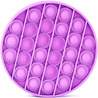 Push Pop Bubble Sensory Fidget Toy Stress Reliever Stress and Anxiety Relief Parent-Child Interaction Educational Silicone For Kid