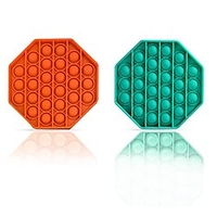 Push Pop Bubble Sensory Fidget Toy Stress Reliever Stress and Anxiety Relief Parent-Child Interaction Educational Silicone For Kid
