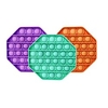 Push Pop Bubble Sensory Fidget Toy Stress Reliever Stress and Anxiety Relief Parent-Child Interaction Educational Silicone For Kid