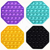 Push Pop Bubble Sensory Fidget Toy Stress Reliever Stress and Anxiety Relief Parent-Child Interaction Educational Silicone For Kid