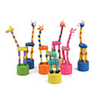 Push Puppet Dancing Dolls (Assorted Animals 2-Pack)