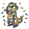 puzzle adult wooden wooden puzzle colorful squirrel head puzzle puzzle 500-piece wooden mysterious squirrel puzzle decompression educational toys adults and children