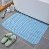 PVC Bathroom Non Slip Mat,  High Adsorption Capacity,  Environmental Protection Simple Pure Color Bath Mat miniinthebox
