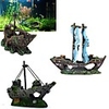 Pyramid Fish Shrimp Shelter House Scorpion House Fish Tank Aquarium Decor Resin Ornament