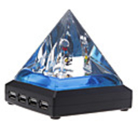 Pyramid Liquid 4 Port USB 2.0 Hub