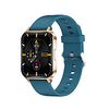 Q18 Smart Bracelet Color Screen Heart Rate Aluminum Alloy Case Silicone Strap Ip67 Waterproof Heart Rate Blood Oxygen Blood Pressure
