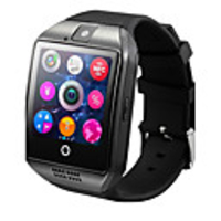 Q18 Smart Watch BT Fitness Tracker Support Notify/ Heart Rate Monitor/ Hands-Free Calls with Camera SIM-card Slot Sports Smartwatch Compatible Samsung/ Android/ Iphone