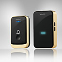 Q192-BG mart Wireless Doorbell 45 Songs Ringtones 200m Transmission Music DoorBell