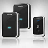 Q193193-BS Wireless One to Two Doorbell Hands-free / Music / Ding dong Waterproof / Intercom Indoor / Outdoor / Kitchen