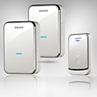 Q193193-WS Wireless One to Two Doorbell Hands-free / Music / Ding dong Waterproof / Intercom / Sound adjustable Indoor / Outdoor / Kitchen