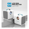 Q2 Mini Projector Projector LED 30 lm Other / MIUI miniinthebox