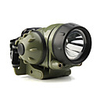 Q5 Direct Charge Headlight Three Gears(1X18650) Army Green 1 set