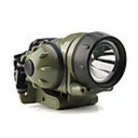 Q5 Direct Charge Headlight Three Gears(1X18650) Army Green 1 set