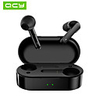 Qcy T3 Tws Fingerprint Touch Wireless Headphones Bluetooth v5.0 3d Stereo Dual-Mic Earphones