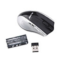 Qmice Blaze 2.4 GHz USB Wireless Optical Mouse (Silver)