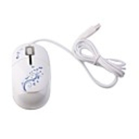 Qmice USB Optical Wired Mouse (White)