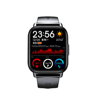 QS16 Pro Long Battery-life Smartwatch for Apple/ Android Phones,  1.69-inch Sports Tracker Support Heart Rate / Blood Pressure Measure miniinthebox