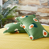 Quality 2pc Set of Pillow Cases Refreshing Aloe Cotton Soft Comfortable Decoration /2PCS Home Office Pillowcase Living Room Bedroom Sofa Cushion Cover miniinthebox