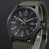 Quartz Watch for Men Analog Quartz Casual Calendar / date / day Stainless Steel Canvas / One Year / SSUO 377 miniinthebox