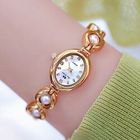 Quartz Watch for Women Analog Quartz Stylish Beads Fashion Vintage Creative Stainless Steel Stainless Steel Creative / One Year miniinthebox