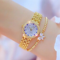 Quartz Watch for Women Analog Quartz Stylish Glitter Luxury Fashion Creative Stainless Steel Stainless Steel Creative / One Year miniinthebox