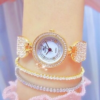 Quartz Watch for Women Analog Quartz Stylish Glitter Luxury Fashion Creative Stainless Steel Stainless Steel Creative / One Year miniinthebox